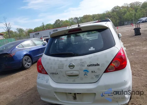 2010 Nissan Versa 1.8Sl from USA, damaged, VIN 3N1BC1CP9AL440076